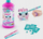 Set kreativ Canal Toys Style 4 Ever Airbrush Plush Surprise Mini, lodër pelush për ngjyrosje, me markera dhe shabllone, shumëngjyrësh