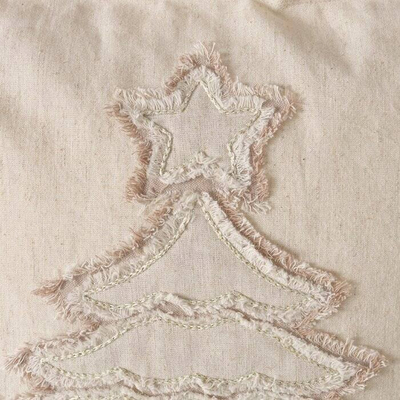 Jastëk dekor Boltze Home Softly, 50x50cm, pambuk, bezhë
