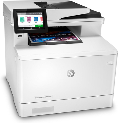 Мултифункционален печатач HP Color LaserJet Pro M479DW, A4, 600x600dpi, Wi-Fi, бел