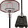 Kosh basketbolli Enero Basketball Construction Set, i rregullushëm 2.0-3.04 m, portativ, i kuq