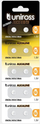 Bateri Rayovac Uniross LR66 LR626, alkaline, paketim 10 copë