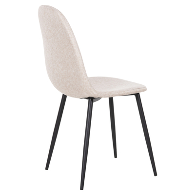 Karrige Leonardo HM00100.27, tekstil, këmbë metalike, bezhë