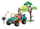 Set lodrash Playmobil Colorful Off Road Vehicle 71854, automjet terreni, figura kafshësh, shumëngjyrësh