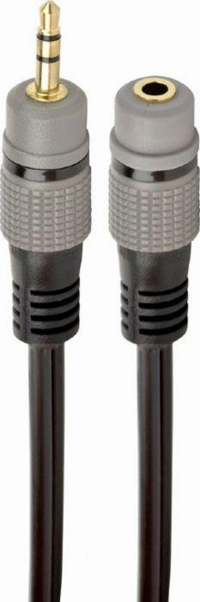 Kabllo Gembrid Jack 3.5mm - Jack 3.5mm, 5 m, e zezë