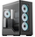 Kути компјутер Aerocool D520A Mid Tower, ATX, калено стакло, црна
