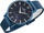 Ora G.Rossi Quartz Classic, analoge, me rrip lëkure, blu e errët