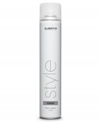 Lak për flokë Subrina Professional Style Finish, Extra Strong Hold, 500ml, i bardhë