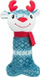 Lodër pelushi për qen Dog Play Bone, ari dhe dre, 31cm, blu