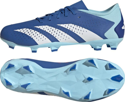 Këpucë futbolli Adidas Predator Accuracy.3 L FG M GZ0015, për fusha të thata me bar, për burra, blu