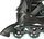 Patina inline Nils Extreme NA19088, rrota 76mm, nr. 35-38, gri