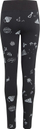 Leggins për goca adidas JG Bluv Q3 Tight Jr IA1567, të gjata, prej materiali elastik, të zeza