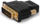 Adapter Savio CL‑21 HDMI femër në DVI‑D mashkull, 1920×1080 rezolucion, i zi
