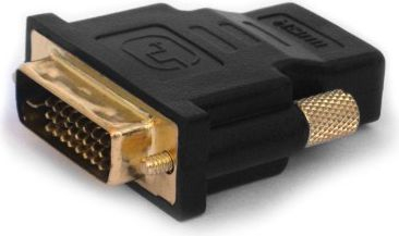 Adapter Savio CL‑21 HDMI femër në DVI‑D mashkull, 1920×1080 rezolucion, i zi