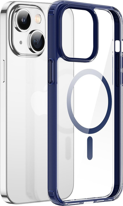 Kapak telefoni Dux Ducis Clin2 për iPhone 14, MagSafe, transparent, blu