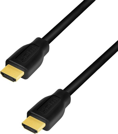 Kabllo HDMI LogiLink, 3m, 4K 60Hz, e zezë