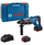 Set veglash pa kabllo Bosch Professional 18V, stërvitëse vidhosëse, çekiç rrotullues me Kickback Control, blu