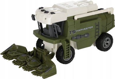 Lodër makinë korrëse Mega Creative T5 Harvester, 51x25x12cm, plastike, jeshile e bardhë