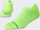 Çorape vrapimi Stance Run Ultralight No Show, për burra, masa M, jeshile neon