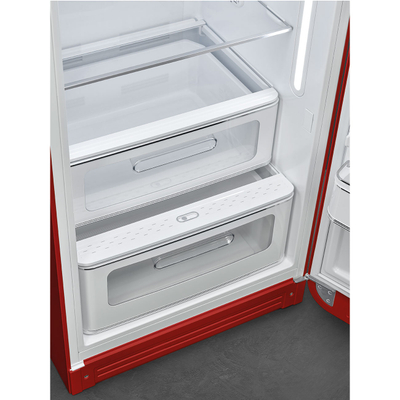 Frigorifer SMEG FAB28RRD5, 90 W, i kuq