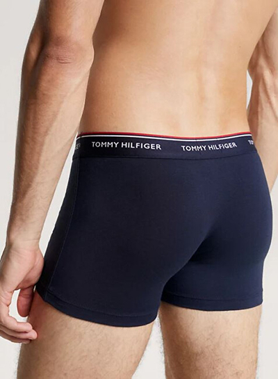 Mbathje për meshkuj Tommy Hilfiger, 3 copë, të kaltra