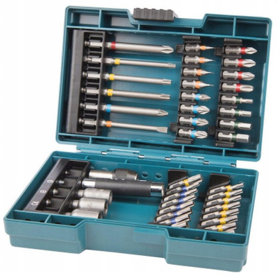 Set çelësa ratchet dhe kaçavida Makita E-25096, 44 pjesë, 1/4"