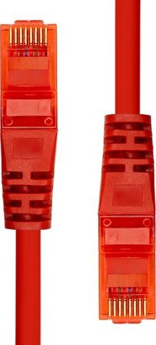 Kabllo rrjeti ProXtend CAT6 U UTP, 1m, PVC CCA, e kuqe