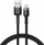 Kabllo karikimi Feegar Evolution, USB në microUSB, 1m, 2.4A QC 3.0, e zezë
