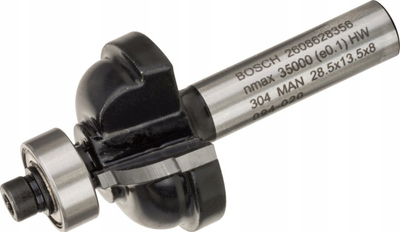 Freze profiluese Bosch 2608628356, diametër 28.5 mm, bosht 8 mm, metalike