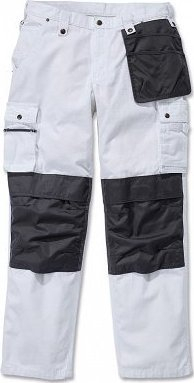 Pantallona cargo Carhartt Multi Pocket, W30 L30, të bardha