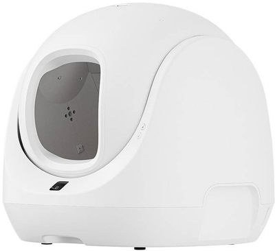 Kuti vetëpastruese për rërë mace CatLink SE Lite, automatike, hyrje e ulët, e bardhë