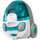Fshesë elektrike Sencor SVC 511TQ-EUE2, 890W  e Bardhë / Mente