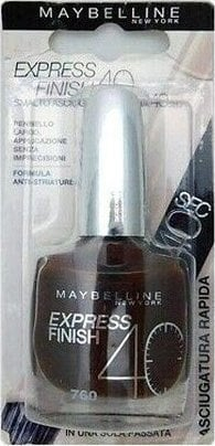 Llak thonjsh Maybelline Express Finish 760 Brown Frost, tharje e shpejtë, 10ml, kafe me shkëlqim