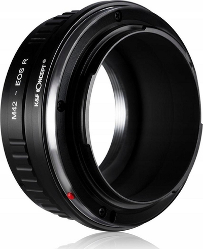 Adapter objektivi K&amp;F Concept KF06.382 për Canon EOS R, Ra, Rp, M42, i zi