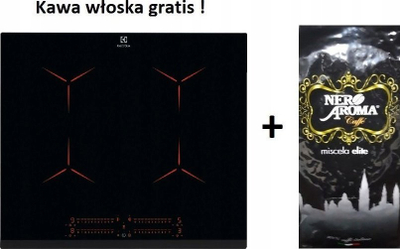 Plitë me induksion Electrolux 600 PureBridge EIP6446, 60cm, sipërfaqe xhami, e zezë