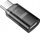 Адаптер Hoco UA36D Type C во Lightning, 3A, OTG, проѕирен црн
