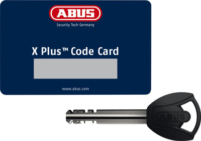 Kyç zinxhir moto Abus Granit Power XS, 120 cm, me lak, zi me të verdhë