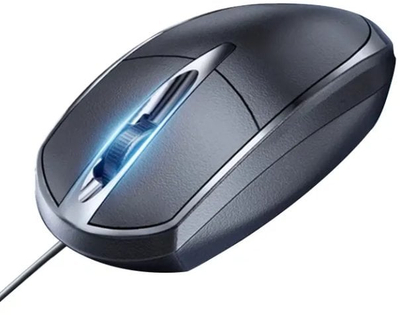 Mi Maus RoGer M045, me kabllo USB 1.5 m, 1000 DPI, i zi