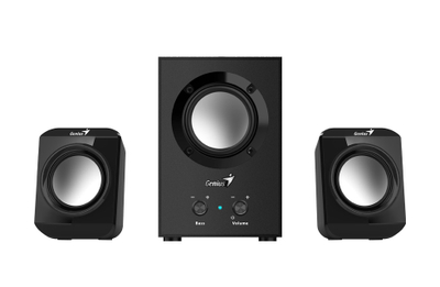 Компјутерски звучници Genius SW 2.1 300, 10W, 2.1 со сабвуфер, црни