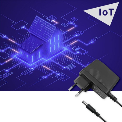 Adaptor rryme Qoltec Plug in, 24W, 12V 2A, 5.5x2.1mm, i zi