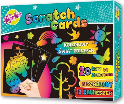 Set gërvishtjeje Stnux Scratch, me shabllone