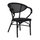 Karrige alumini Bamboo Look e zezë (HM5025.02), zezë