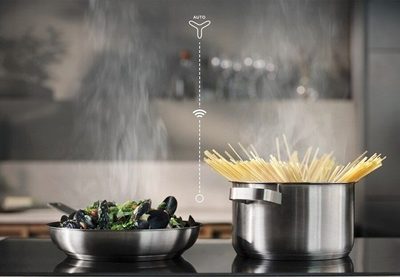 Pianurë inkaso me induksion Electrolux EIS77453, 68cm, SenseBoil, e zezë