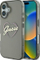 Maskë telefoni Guess GUHCP16SHCHGSPK për iPhone 16 6.1", hardcase IML me zemër, e zezë