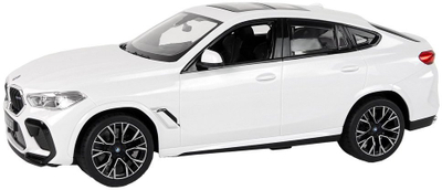 Makina me telekomandë Rastar BMW X6 M, shkallë 1:14, e bardhë