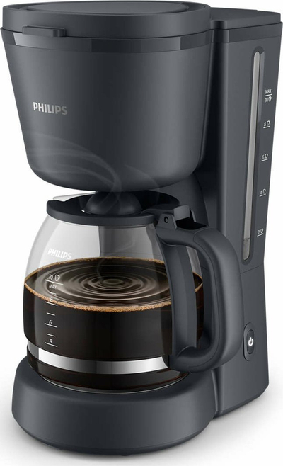 Makine kafeje Philips Series 1000 HD7430/90, 1000W, karafe qelqi, e zezë