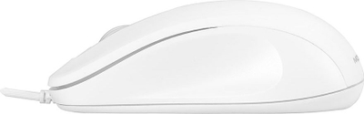 Maus Modecom MC-M10, оптички, 1000 DPI, бел
