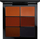 Paletë konturimi MAC Studio Fix Coverage & Correction Contouring Palette Extra Deep, 6g