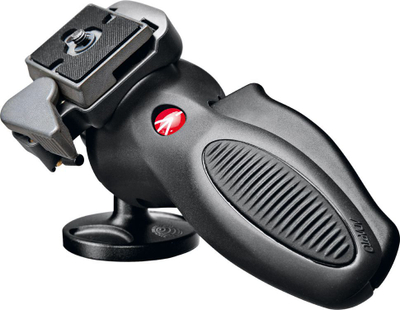 Kokë tripodi Manfrotto 324 Light Duty Grip, ball head, ngjyrë e zezë