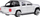 Makine lodër Volkswagen Amarok, 1:64, metal, argjendtë