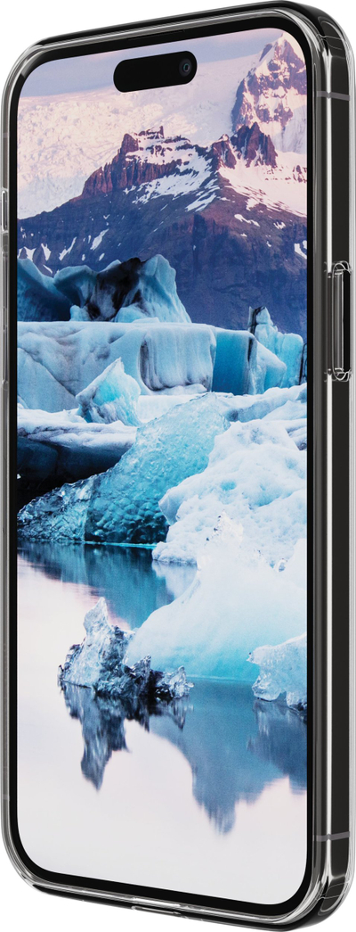 Futrollë Dbramante1928 Greenland për iPhone 15 Pro, nga plastikë e ricikluar, e tejdukshme